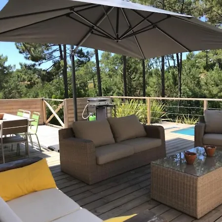 Holiday home Les Mimosas With Pool And Fantastic Views Lacanau